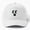 White, variant on Craftee Baseball Hat, Creative Maker Name Statement Graphic Design, Classic Everyday Cap