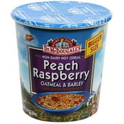 ***Discontinue***McDougall's Peach Raspberry with Organic Grains Big Cup, 3 oz. (Pack of 6)