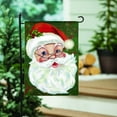 thumbnail image 3 of Evergreen Merry Santa Applique Garden Flag 12 x 18 Inches Indoor Outdoor Decor, 3 of 7