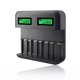 thumbnail image 2 of Matsuzay de AA/AAA de plástico, interfaz USB portátil de 8 ranuras, 1800mA, protección profesional contra cortocircuitos, Baterías de general, 2 of 6