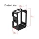 thumbnail image 3 of Quick Release Cage For Action 3/4/5 Action Camera Mount With Cold Shoe Full Protective Frame Case Accessories grey, 3 of 4