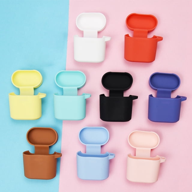 Gwong Electrónica Cubierta de auricular inalámbrico de color sólido de silicona a prueba de polvo para honrar flypods