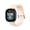 Pink, variant on Hearth & Gear Round Tail Leather Watch Band For Versa4/3 And Sense1/Sense2 Replacement Strap Wheel Watch Alarm for Men Dress for Men Workout Smart Watch Dress Watch Set for Men Watch for Men Digital
