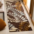 thumbnail image 3 of Contemporary Rug - Modern Art Polyester -Brown/Multi-Color:Brown/Multi,Design:Contemporary,Shape:Large Rectangle,Size:10'L x 8'W, 3 of 5