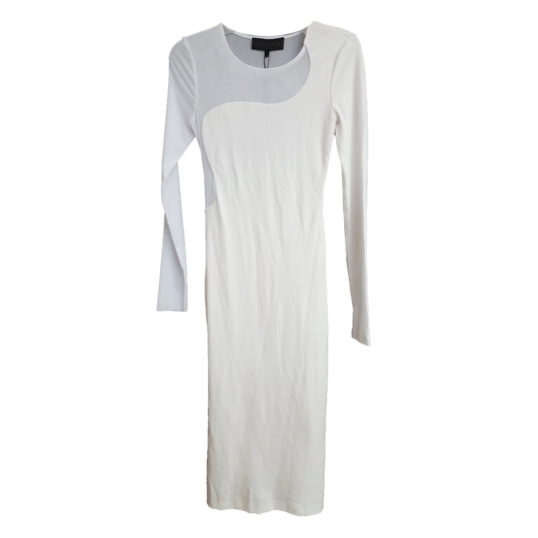 walmart long white dress