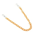 thumbnail image 1 of Creative Acrylic and Metal Jeans Chain for Decoration Orange Color Durable and Shiny 1 Pc, 1 of 8