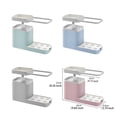 thumbnail image 1 of Maoww Press-on Automatic Detergent Outlet Box with Sink Towel Rod Portable Plastic Storage Rack Liquid Dispenser Home Green, 1 of 6