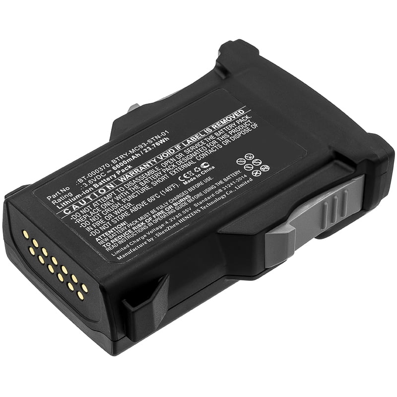 Compatible with Motorola BTRY-MC32-01-01 Battery Synergy Digital Barcode Scanner Battery Ultra Hi-Capacity Works with Zebra BTRY-MC32-52MA-10 Barcode Scanner, Li-Ion, 3.7V, 4800 mAh Compatible with Motorola BTRY-MC32-01-01 Battery Synergy Digital Barcode Scanner Battery Ultra Hi-Capacity Works with Zebra BTRY-MC32-52MA-10 Barcode Scanner, Li-Ion, 3.7V, 4800 mAh