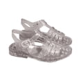 thumbnail image 4 of Xfvqtps Girls Sparkling Jelly Shoes Beach Sandals Open Toe Summer Waterproof Princess Gladiator Shoes, 4 of 6