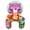 B, variant on Baby Tummy Time Pillow, U-Shaped Prone Support Mat with Sound Toy and Teether for Infant Floor Play