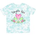 thumbnail image 3 of Inktastic Yaya's Girl Heart Flowers Girls Toddler T-Shirt, 3 of 5