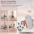 thumbnail image 3 of Waist Yoga Twist Balance Board Aerobics Hips Slim Waist Gym Family Training Two-pedal Fitness Equipment E2, 3 of 5