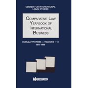 Comparative Law Yearbook Series Set Comparative Law Yearbook of International Business Cumulative Index, (Hardcover)