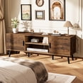 thumbnail image 2 of Amadwell Mid Century TV Stand for 60" TVs, Adjustable Shelf, 54 inch Media Console for Living Room, 2 of 9