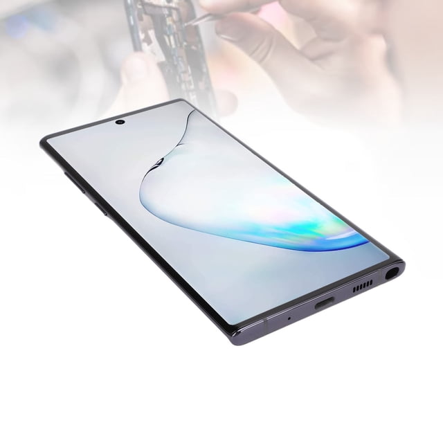 Note 10 Plus Screen Replacement, 6.8 Inch Note 10 Plus Screen Replacement with Frame Repair Tools, LCD Screen Touch Digitizer Assembly for SM N975 SM N975U SM N975F SM N975W