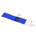 thumbnail image 2 of OULII Elastic Captain Armband 5 Pcs Anti Drop Design for Football Players Team Unity Yellow Red Orange Green Blue, 2 of 4