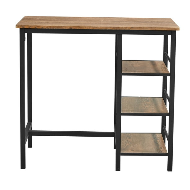 3 Piece Bar Table Set Kitchen Table Bistro Table And 2 Bar Stools Dining Table Set Walmart Com Walmart Com
