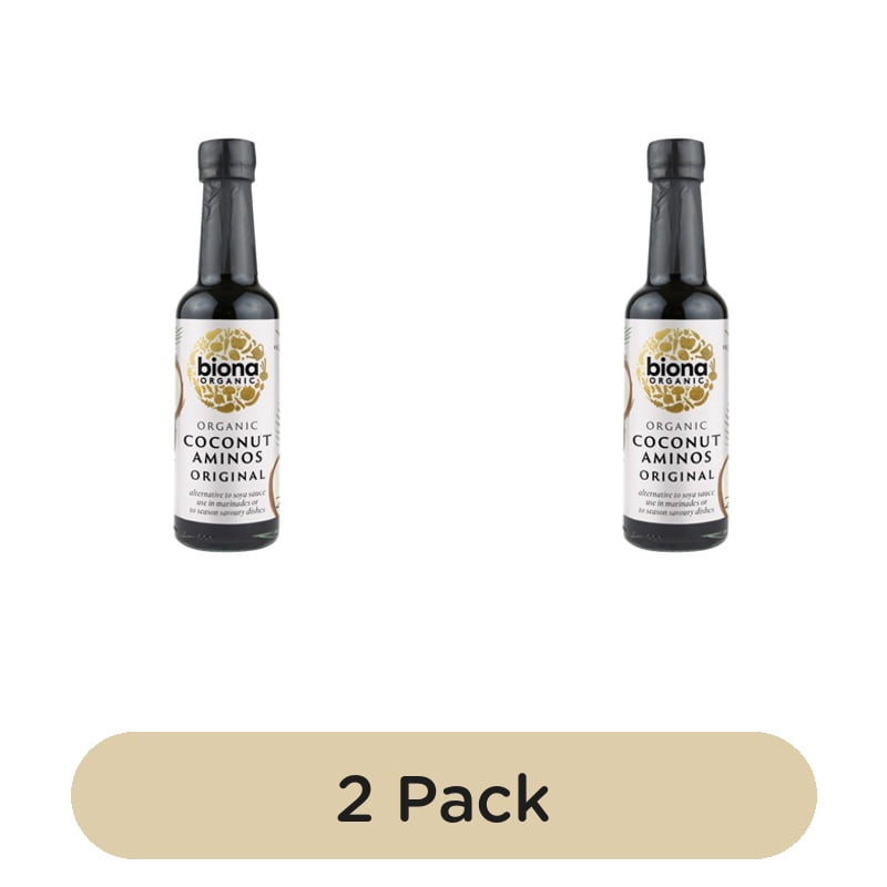 Biona Organic Coconut Aminos Classic 250ml, British Import (Pack of 2)