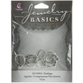 thumbnail image 2 of Jewelry Basics Metal Findings 12/Pkg-Silver Lever Earrings, Pk 3, Cousin, 2 of 2