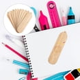 thumbnail image 3 of 10pcs Wood Blank Bookmarks Unfinished Wood Tags Creative Wooden Craft Bookmarks, 3 of 8