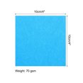 thumbnail image 2 of Uxcell Origami Paper Double Sided Sheet for Art Craft Project Beginner 50 Sheets Aquamarine Blue 4x4 inch, 2 of 6