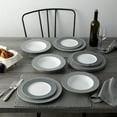 thumbnail image 3 of Noritake Infinity Graphite 12-Piece Dinnerware Set, Service for 4, 3 of 7