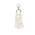 thumbnail image 1 of Xihbxyly Exquisito Llavero con Borlas, Tejido Artesanal, Decoración Elegante, Accesorio para Billetera o Bolso, Regalo Ideal para Tus Seres Queridos, Diseño Elegante, 1 Llavero., 1 of 2