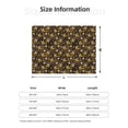 thumbnail image 2 of Salouo Flying Furry Honey Bees Print Throw Blanket Gifts for Women Men Soft Flannel Blanket for Home Living Room Decor Bedroom Blanket Gifts for Mom Dad -60"x50", 2 of 7