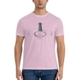 thumbnail image 5 of Acoustic Guitar Men'S Basic Short Sleeve T-Shirt Pink 3x-Large, 5 of 5