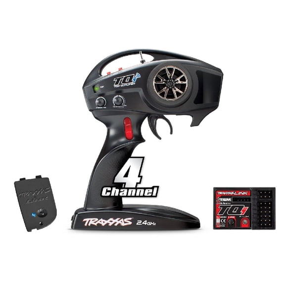 6507A Traxxas TQi 2.4 GHz 4 Channel radio system w/TSM micro receiver