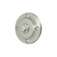 thumbnail image 3 of Deltana BBR213U15 Bell Button, Round Contemporary in Brushed Nickel, 3 of 3