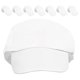 thumbnail image 1 of ColoMX 8 gorras de béisbol DIY: gorras de béisbol pintadas a mano para niños - Gorras blancas DIY para dibujar, hacer grafitis - Transpirables y con protección solar para el verano, 1 of 8