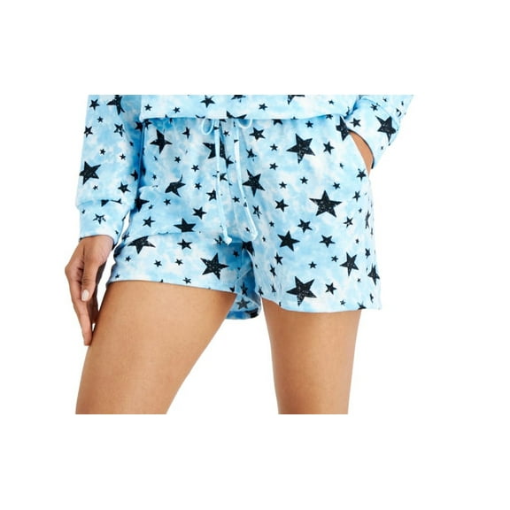 Jenni Womens Printed Sleep Shorts,Stars,Large