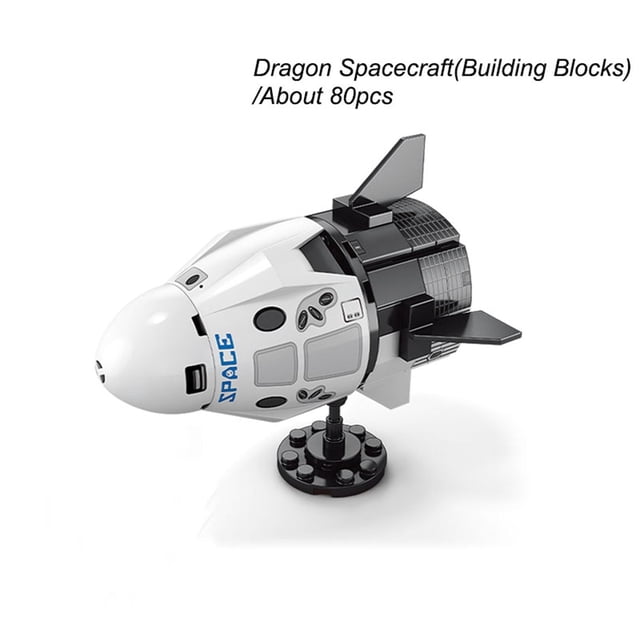 SALYWEE Space Shuttle Building Blocks, Space Ship Model Toy, Rocket and Space Station Building Bricks, Collectibles Gifts for Space Fans