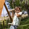 thumbnail image 3 of Wooden Ladder with Carabiners,Children's Rope Ladder,Tree Ladder Play Equipment,Swing Climbing Toys,Rope Ladder Seesaw, 3 of 4
