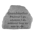 thumbnail image 1 of Kay Berry- Inc. 16620 Grandmother Wherever I Go-Whatever I Do - Memorial -  6.5 Inches x 4.75 Inches, 1 of 2