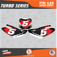 thumbnail image 3 of Kalair GFX Graphics Kit for Yamaha TTR125 (2000-2007) Turbo Series, 3 of 5