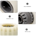 thumbnail image 4 of USHOBE Washing Machine Hose Fitting Faucet To Hose Adapter Coupling Multi 1Pcs, 4 of 8