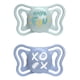 thumbnail image 1 of Chicco Physioforma Light Chupón 6-16 M Azul Con Tetina De Si, 1 of 7