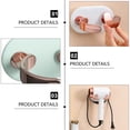 thumbnail image 3 of Soporte para secador de pelo, soporte adhesivo para secador de pelo, estante para secador de pelo montado en la pared, colgador para secador sin perforación para decoración de baño, 3 of 5