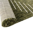 thumbnail image 6 of Unique Loom Outdoor Modern Collection Area Rug - Tambor (13' Square Green/Ivory), 6 of 10