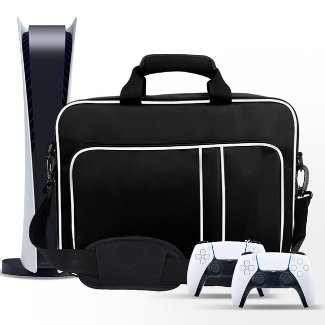 Estuche protector tipo bolso para consola PS5 versión física y digital, mando, tarjeta de juego, auriculares y otros accesorios