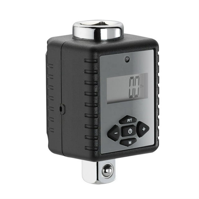 Clé de Couple Numérique 1/2 Pouces 2- 200 Nm Réglable Clé de Couple Électronique Professionnelle pour Réparation de Vélo et de Voiture, Réparation Automobile