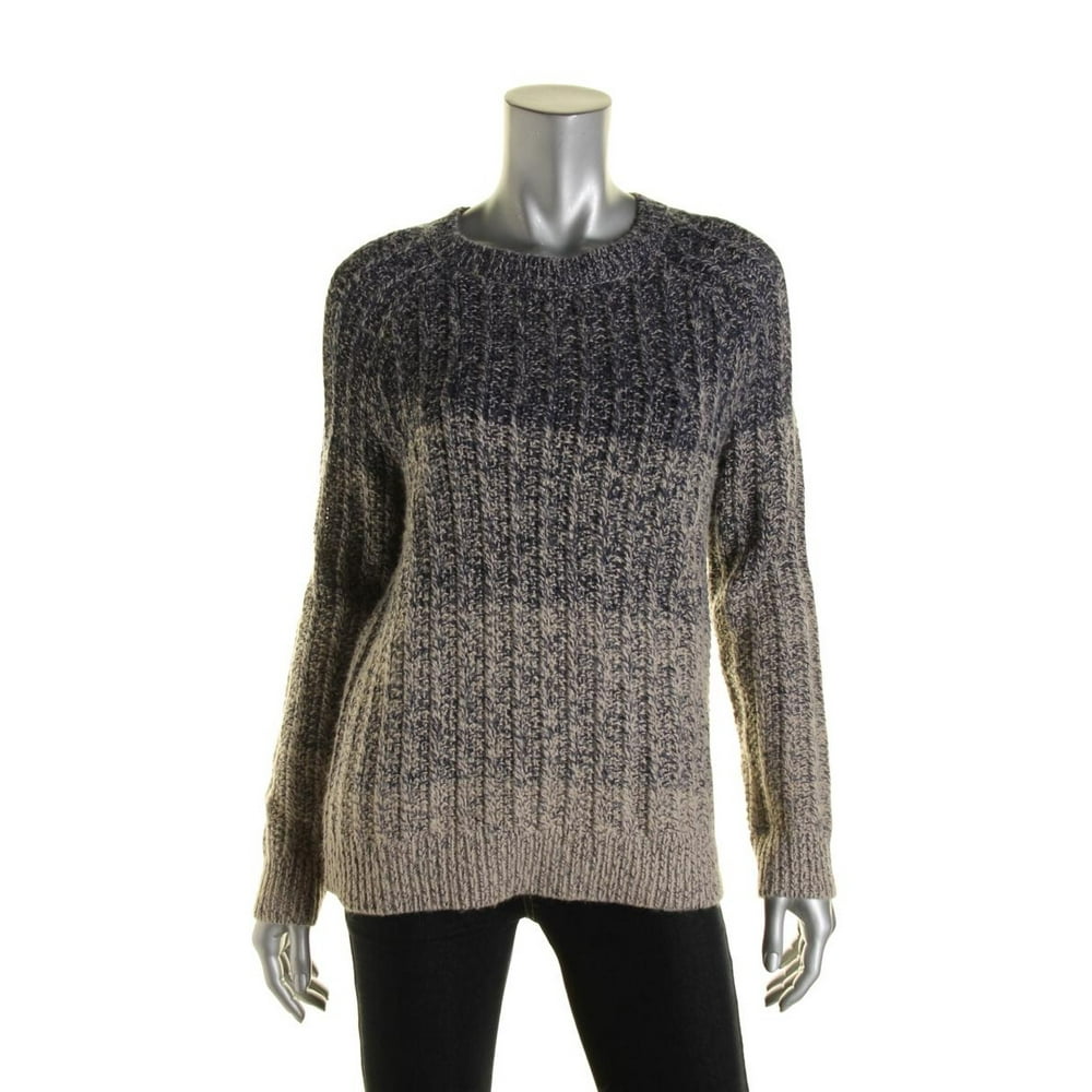 Lucky Brand - Lucky Brand Womens Wool Blend Marled Pullover Sweater ...