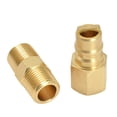 thumbnail image 2 of Greeniant SL-HW-3/8JTB adaptador de tanque de propano 3/8 adaptador de árbol de propano conector de parrilla de de latón accesorio de conector de carpas Greeniant  OD005851-00, 2 of 6