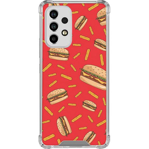 Skinit Foodie Burgers and Fries Galaxy A53 5G Clear Case