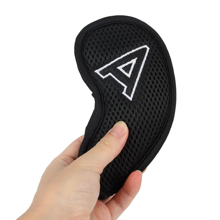 Deago 10Pcs/Pack Meshy Golf Iron Covers Set Golf Club Head Cover