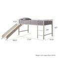 thumbnail image 4 of DHP Laurie Junior Twin Metal Loft Bed, 4 of 8