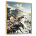 thumbnail image 2 of Designart "Monochromatic Panorama Of Havana, Cuba" Cuba Floater Framed Canvas Prints, 2 of 5