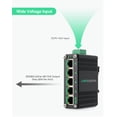 thumbnail image 2 of Conmutador POE LINOVISION Industrial de 5 puertos Gigabit Solar POE, 2 of 8